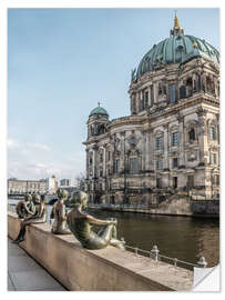 Selvklebende plakat Berlin Cathedral