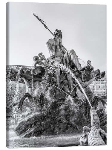 Lienzo Neptune Fountain Berlin