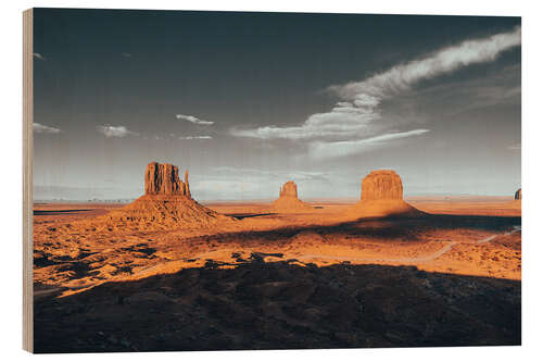 Holzbild Monument Valley II