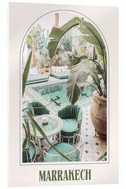 Acrylglasbild Stimmung in Marrakesch - Henrike Schenk