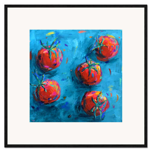 Framed art print Cherry Tomatoes