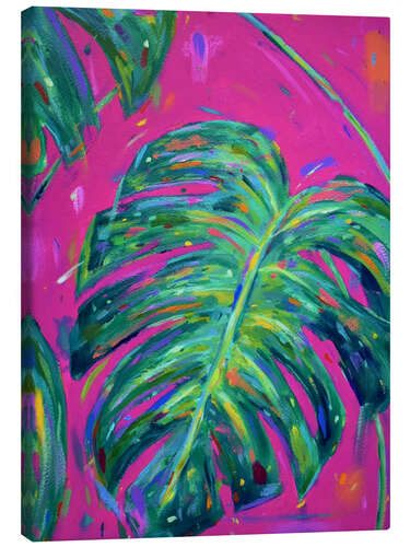 Canvas print Monstera Leaf