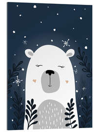 Gallery print Winter bear