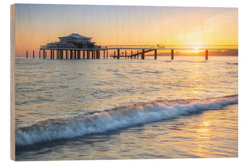 Holzbild Timmendorfer Strand