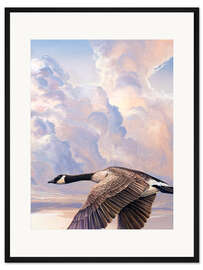 Gerahmter Kunstdruck Fliegen II