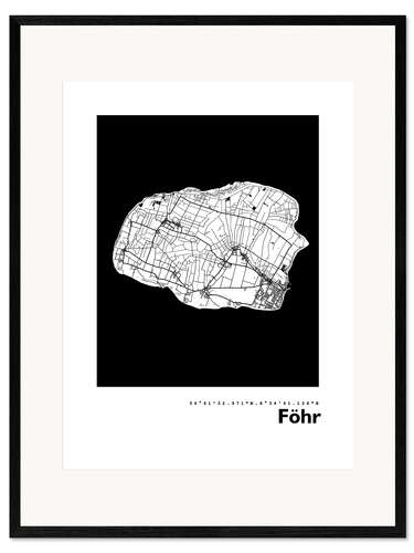 Kehystetty taidepainatus Foehr card