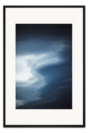 Gerahmter Kunstdruck Gewitterhimmel