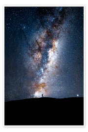 Poster  Milky way - Thomas Beauquesne