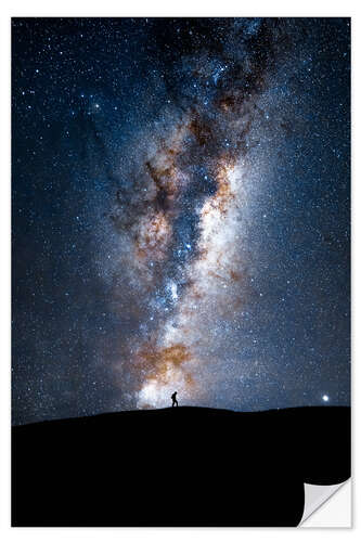 Vinilo para la pared Milky way