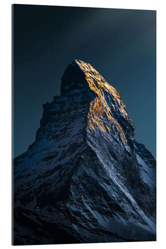 Gallery print Sun set matterhorn