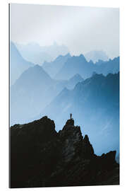 Gallery print Alpes mountain layers