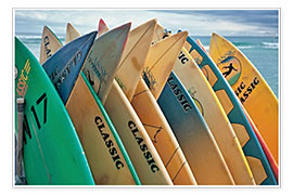 Poster Surfbretter
