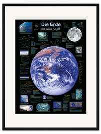 Gerahmter Kunstdruck Erde