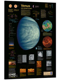 Magnettafel Venus - Planet Poster Editions