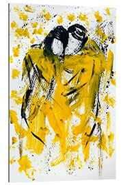 Gallery print Lovers in yellow