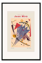 Gerahmter Kunstdruck Joan Miró - Journey