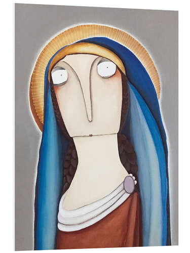 PVC print Mary, zodiac sign Virgo