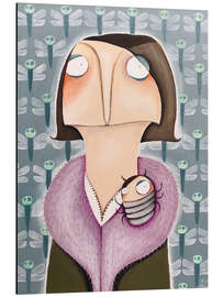 Magnettafel Friederike Ralle-Goralsky wurde eine fette Laus in den Pelz gesetzt