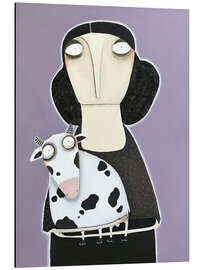 Magnettafel Römhild hat mal wieder ihre Kuh Irmgard vom Eis geholt