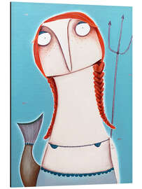 Magnettafel Die kleine Meerjungfrau, Sternzeichen Wassermann