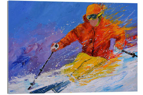 Gallery print Skiing