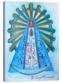 Stampa su tela Virgin of Lujan