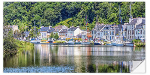 Selvklebende plakat Port-Launay