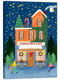 Canvas print The Christmas Cafe