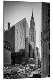 Obraz na aluminium Chrysler Building in Midtown Manhattan, New York City