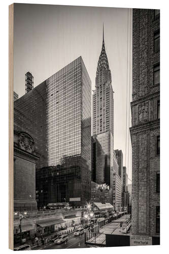 Puutaulu Chrysler Building in Midtown Manhattan, New York City