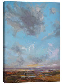 Canvas print Parkland sky in spring