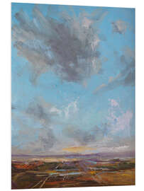 Foam board print Parkland sky in spring