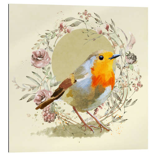 Galleriprint European Robin