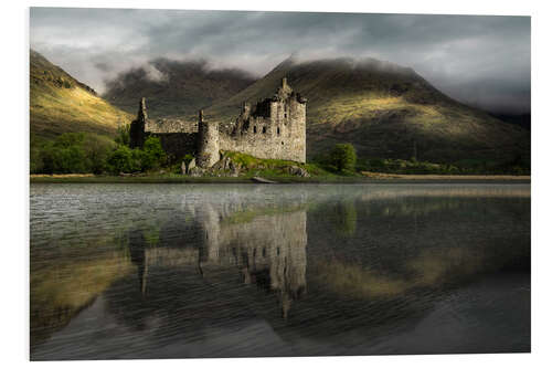 PVC print Kilchurn Castle on Loch Awe, Scotland