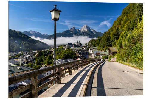 Cuadro de plexi-alu Watzmannblick in Berchtesgaden