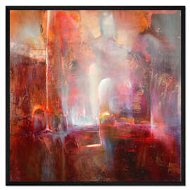 Gerahmter Kunstdruck Crossing-Bogengänge