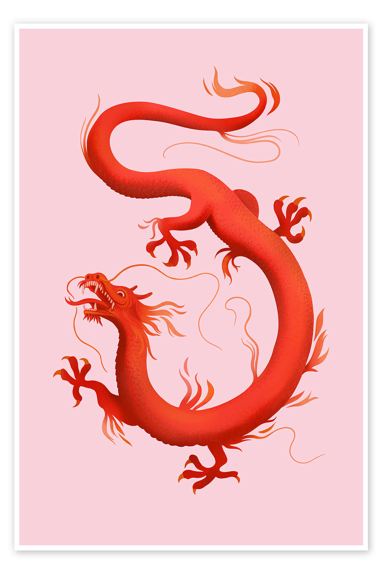 Dragon Stock Illustration - Download Image Now - Dragon, Chinese