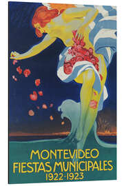 Magnettafel Montevideo Fiestas Municipales