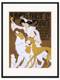 Gerahmter Kunstdruck Hundekuchen