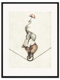 Gerahmter Kunstdruck Elliot