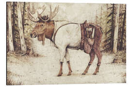 Magnettafel Holzfällersaison