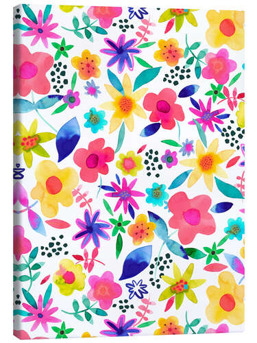 Canvas print Summer flowers