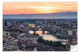 Wall sticker Florence Sunset