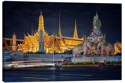 Tableau sur toile Grand Palace by night