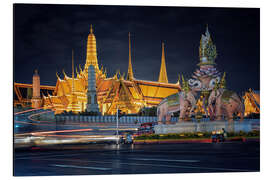 Magnettafel Großer Palast bei Nacht