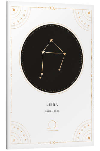 Aluminiumsbilde Zodiac sign Libra / Libra