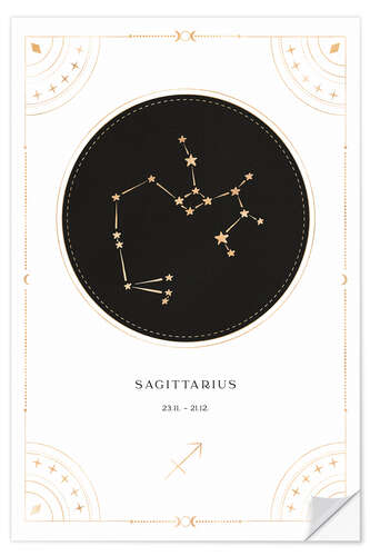 Wall sticker Zodiac sign Sagittarius / Sagittarius