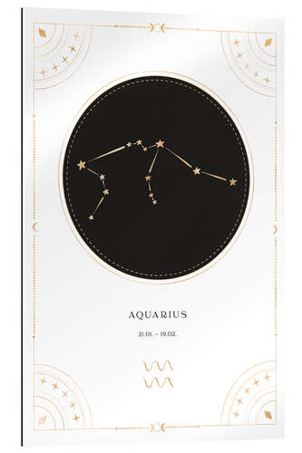 Gallery print Aquarius zodiac sign