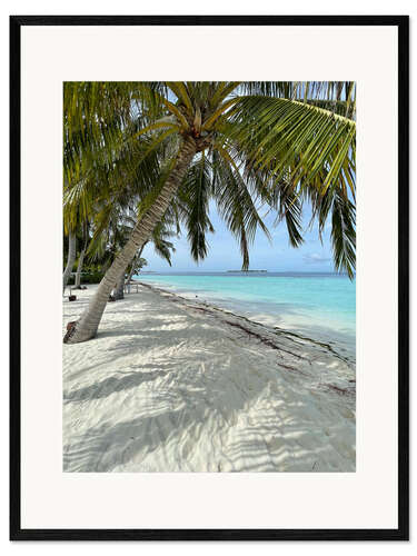 Plakat artystyczny premium w ramie Palm Trees