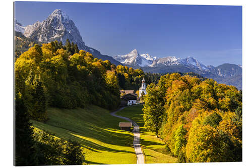 Cuadro de plexi-alu Autumn in Upper Bavaria